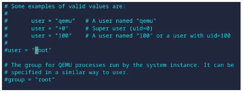 qemu config